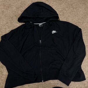 Nike Black Full-Zip Hoodie
